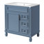 Meuble-lavabo 30 po avec lavabo en céramique-117168855