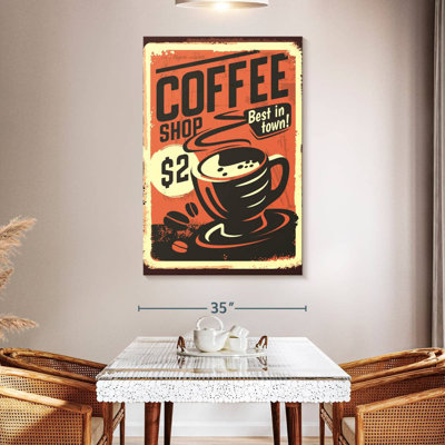 Kema Vintage Coffee Promo Poster