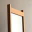 Miroirs pleine longueur rectangulaires en bois massif