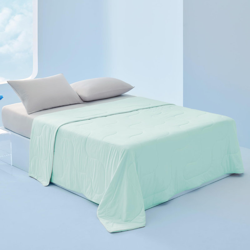 Couvertures rafraîchissantes de literie pour dormeuses chaudes - Couverture d'été, Blanc, Grand lit