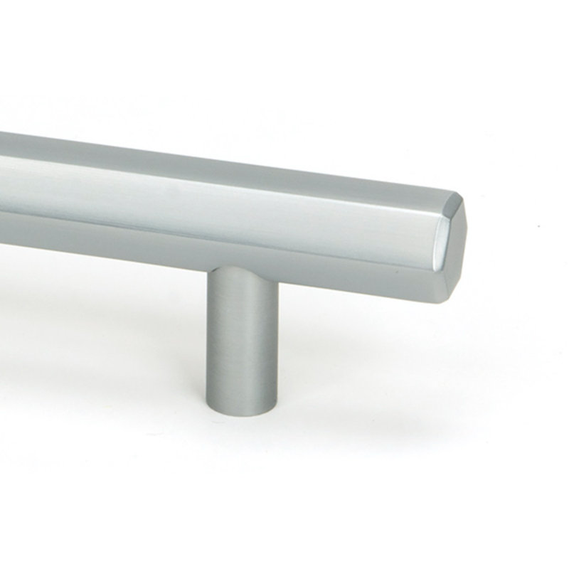 Bar Handle, Satin Chrome, 9.6 cm