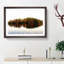 Autumn Forest Reflecting in Abstract - Framed Print-55456942-55456945