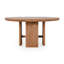 Selena Round Solid Wood Dining Table-1373534895