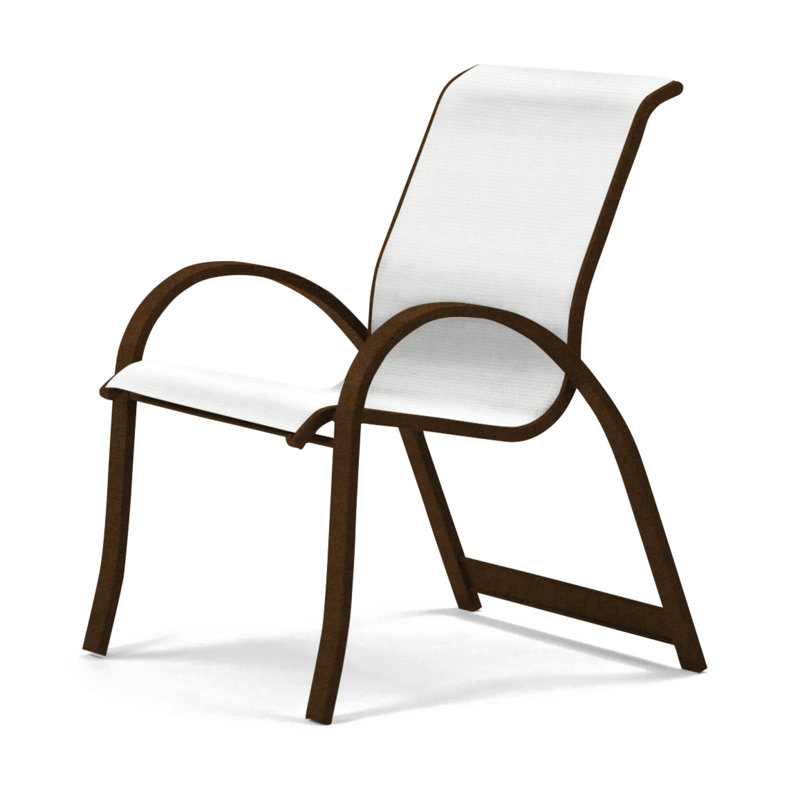 Fauteuil de salle à manger empilable Hiraku, Kona