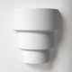 Logan 2 Light Ceramic Dimmable Flush Mounted Sconce