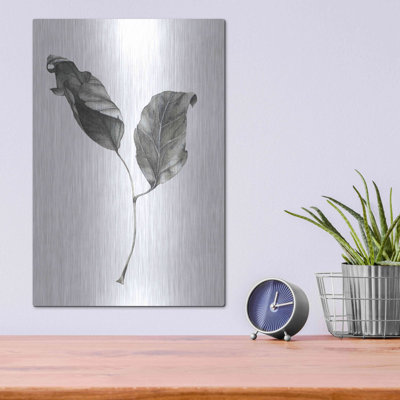 " Silver Leaf " Watercolor Painting