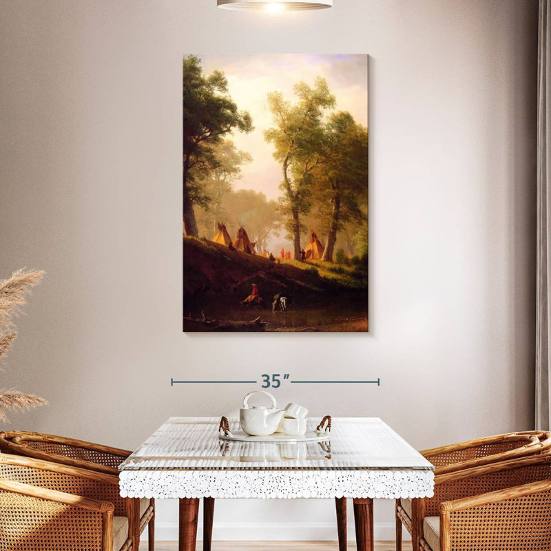 Lelar The Wolf River, 48" H x 32" W