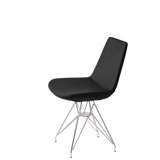Shinkle 17'' H Faux Leather Upholstered Side Chair