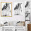 «Black and White Tall Pine Tree Forest», reproduction d'art sur toile Nature-557112909-557112896-557112898