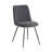 Caiddie Fabric Dining Chair with Steel Legs-1361883599