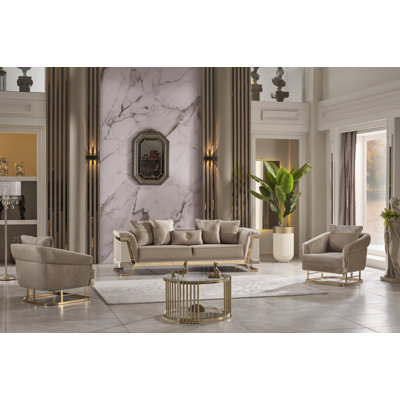 Tabinda 3 - Piece Living Room Set by Everly Quinn