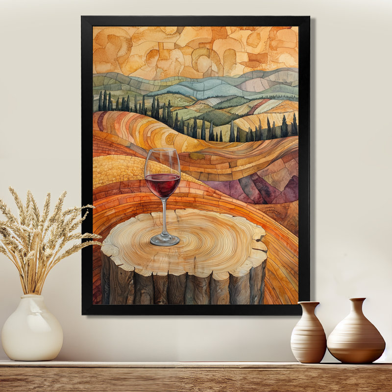 Gracilyn II - paysages, art mural sur toile, Noir, H 20 po x l 12 po, Reproduction encadrée d'une seule photo