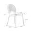 Ensemble de 2 chaises d'appoint Modern Beige