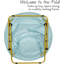 Fauteuil papasan en velours de 30 po de large Larkin-1821657931
