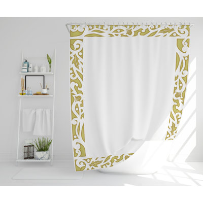 Suni Polyester Shower Curtain Set