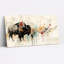 Ensemble de 1 tableau sur toile Bison Splash-129114492-129114493
