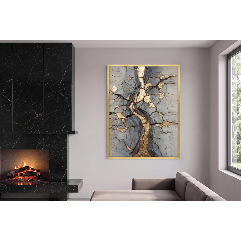 Fractured Radiance, 20" H x 26" W