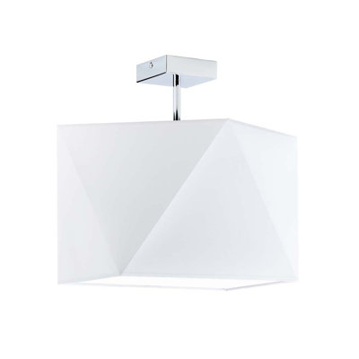 Demarian Fabric Semi Flush Mount
