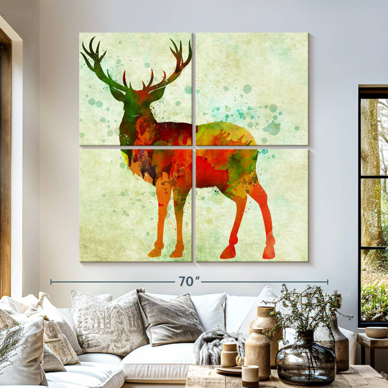 Brampt Deer Abstract