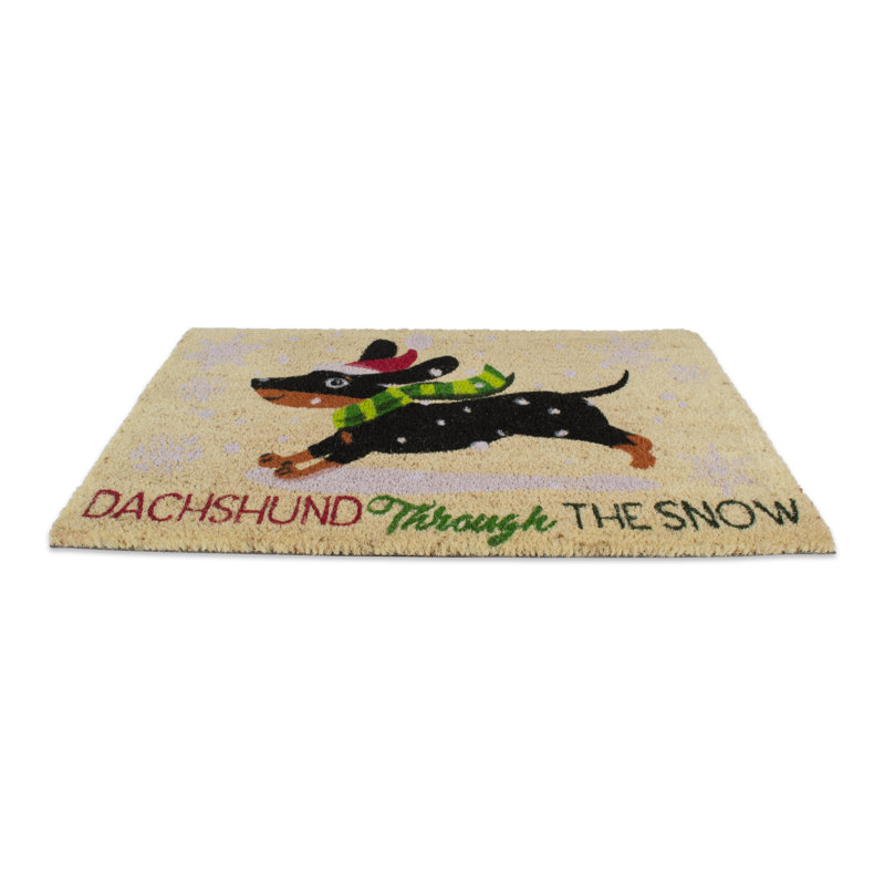 Reyes Non-Slip Christmas Outdoor Doormat