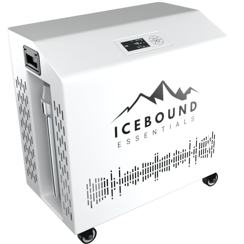 Refroidisseur à eau froide froide 1HP Pro, Blanc