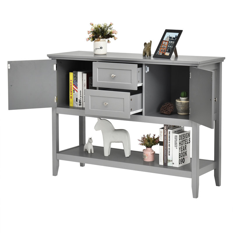 46'' Console Table, Gray