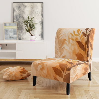 Fauteuil de chambre Abstract Botanicals