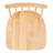 Abdoulaziz Swivel Solid Wood Counter Stool-199903984