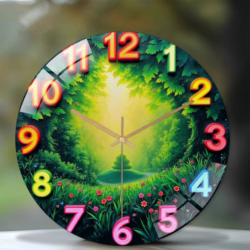 Horloge murale 12 po