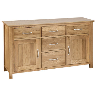 Newbury 5 Drawer 2 Door Sideboard