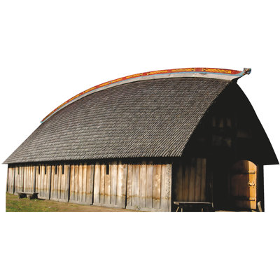 Longhouse Cutout Cardboard Standup