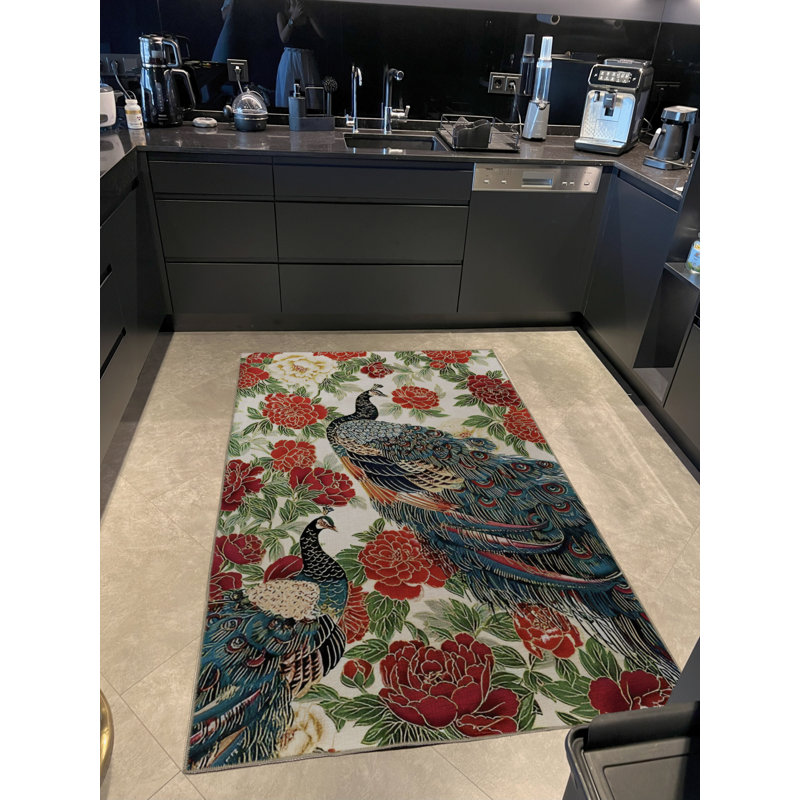 Saffie Performance Washable Indoor / Outdoor Rug, Runner 3'3" x 6'7"