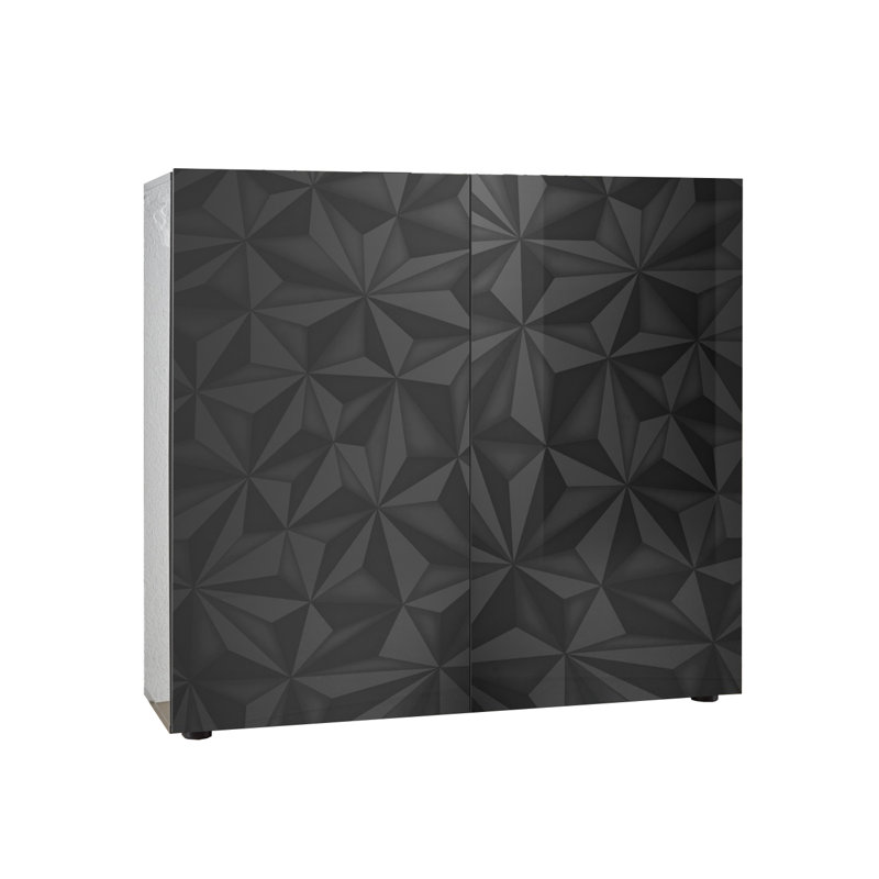 Bromborough 120cm Sideboard, Dark Grey