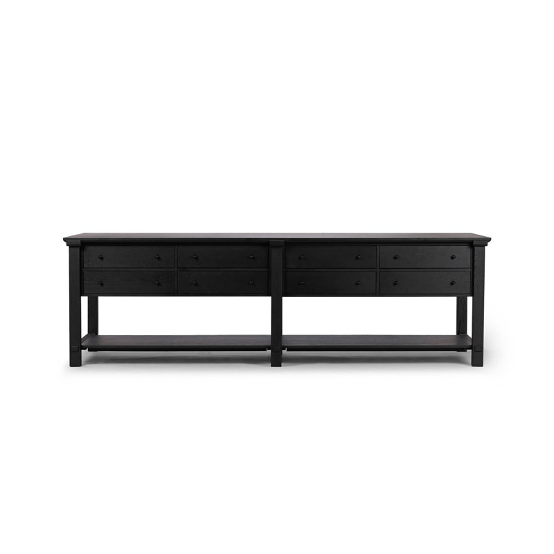 Gardendale Kitchen Island, Black