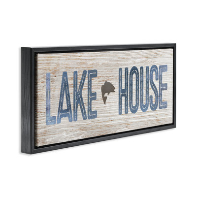 Lake House with Fish Motif