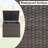Ingvald 9 - Pieces Outdoor Sectional Seating Group With Wicker Water Resistant Storage Deck Box And Cushions-1859363738