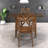 Compact Walnut Dining Table Sets With Extendable Leaf And Chairs