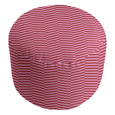 20.5Wide Round Pouf Ottoman by East Urban Home