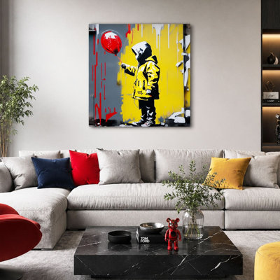 Peinture décorative sur toile