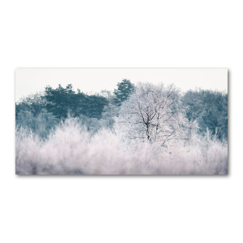 Winter Trees - Wrapped Canvas Print