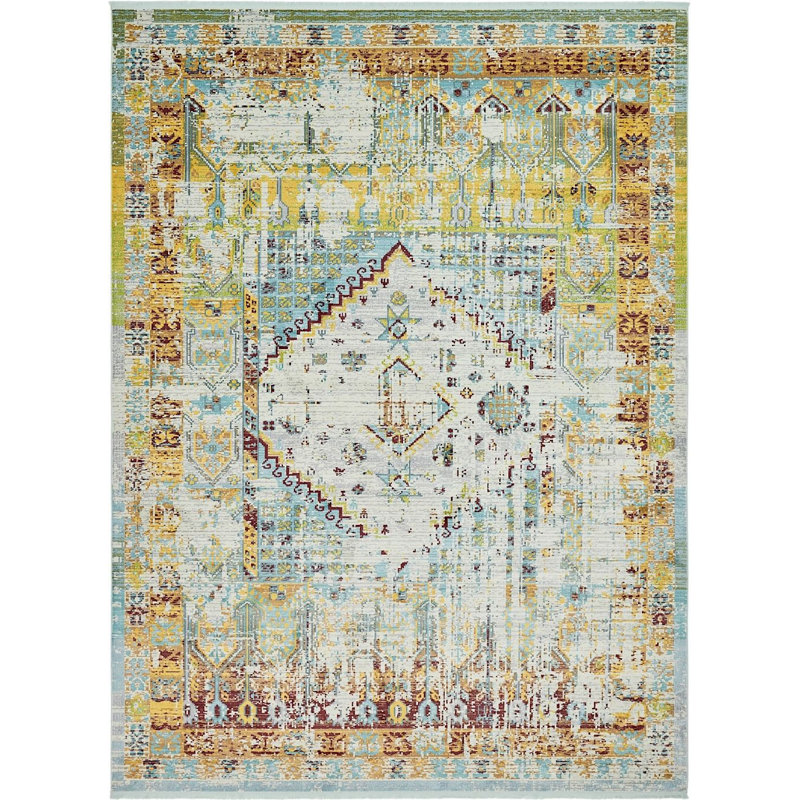 Oriental Indoor Rug, Rectangle 10' x 13'