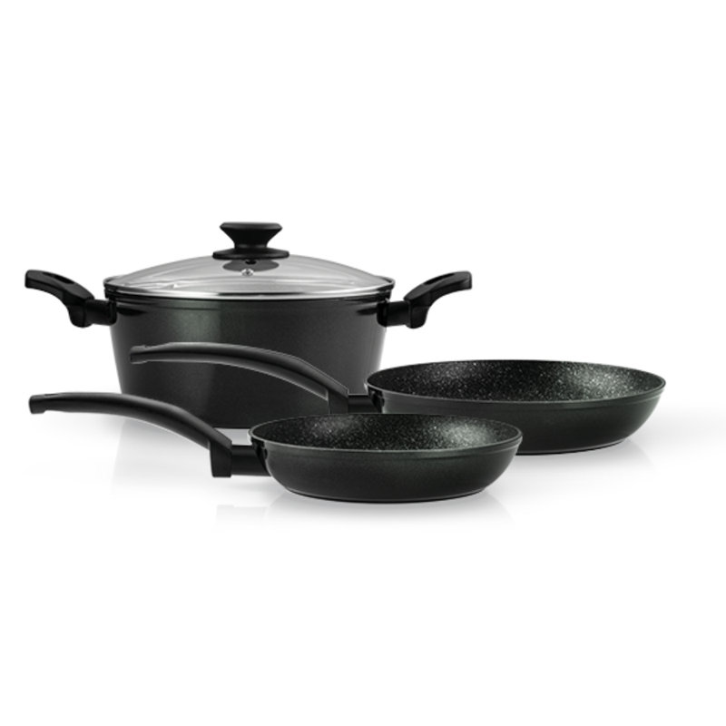 Batterie de cuisine antiadhésive 4 pièces Fagor Vivant