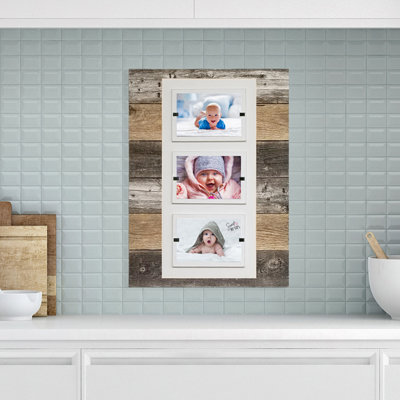 Linke Reclaimed Wood Picture Frame