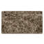 Table basse Hesar, plateau en marbre 51 po, brun cerise, pieds cabriole
