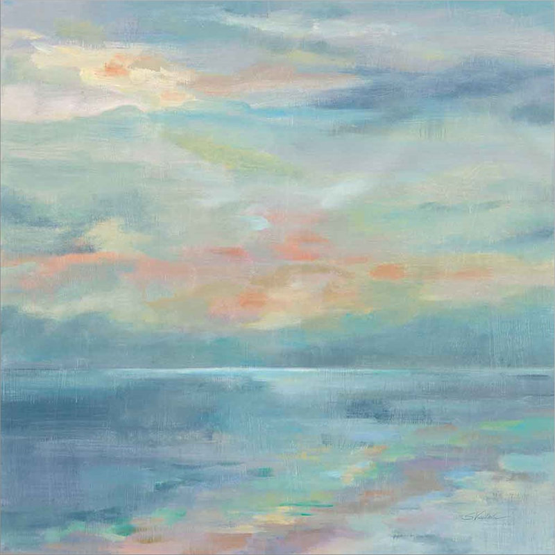 «June Morning by The Sea» par Silvia Vassileva, art mural sur toile