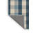 Machine Washable Checkered Blue Area Rug