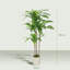 HOMCOM 120cm Artificial Dracaena Tree with Bendable Trunks for Home Decor