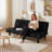 66 Inch Velvet Living Room Sofa-1117345373