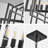 7 - Light Dimmable Geometric Chandelier-2101943631