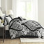 Édredon noir très grand - 7 pièces en coton avec literie décorative pour broderie magnifique-117409708